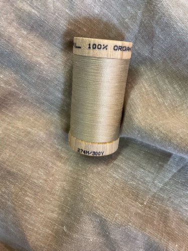 Organic Cotton Thread - Beige 4853 - 30/2 weight - 275meters.