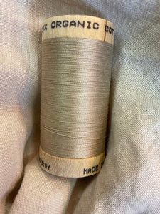 Organic Cotton Thread - Beige 4825 - 30/2 weight - 275meters.