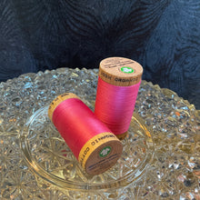 Load image into Gallery viewer, Organic Cotton Thread - Pink Lemonade 4810 - 30/2 weight - 275 meters