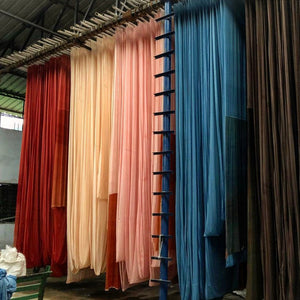 Kahki - GOTS certified organic cotton woven light weight fabric
