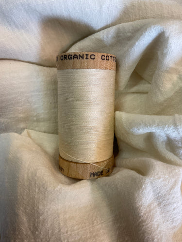 Organic Cotton Thread - Beige 4851 - 30/2 weight - 275meters.