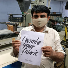 Load image into Gallery viewer, Kahki - GOTS certified organic cotton woven light weight fabric