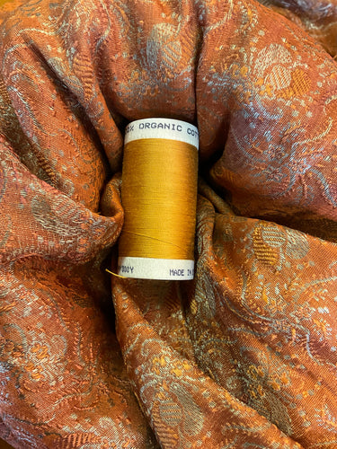 Organic Cotton Thread - Brown 4826 - 30/2 weight - 275meters.