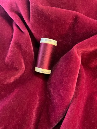 Organic Cotton Thread - Burdeos 4870 - 30/2 weight - 275meters.